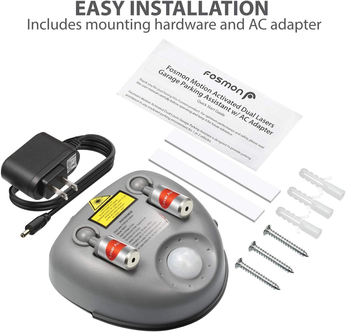 Dual Laser Garage Parking Assist Guide System