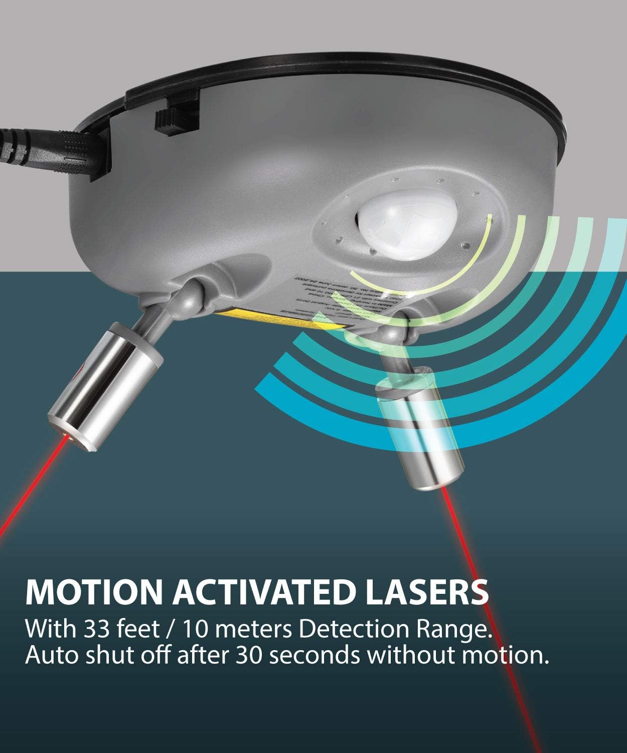 Dual Laser Garage Parking Assist Guide System