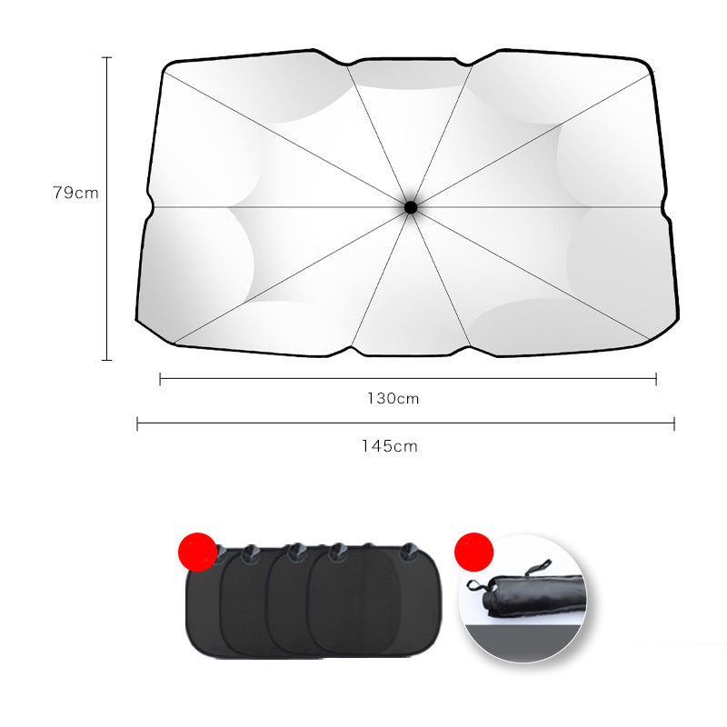 Car Windshield Sun Shade Umbrella